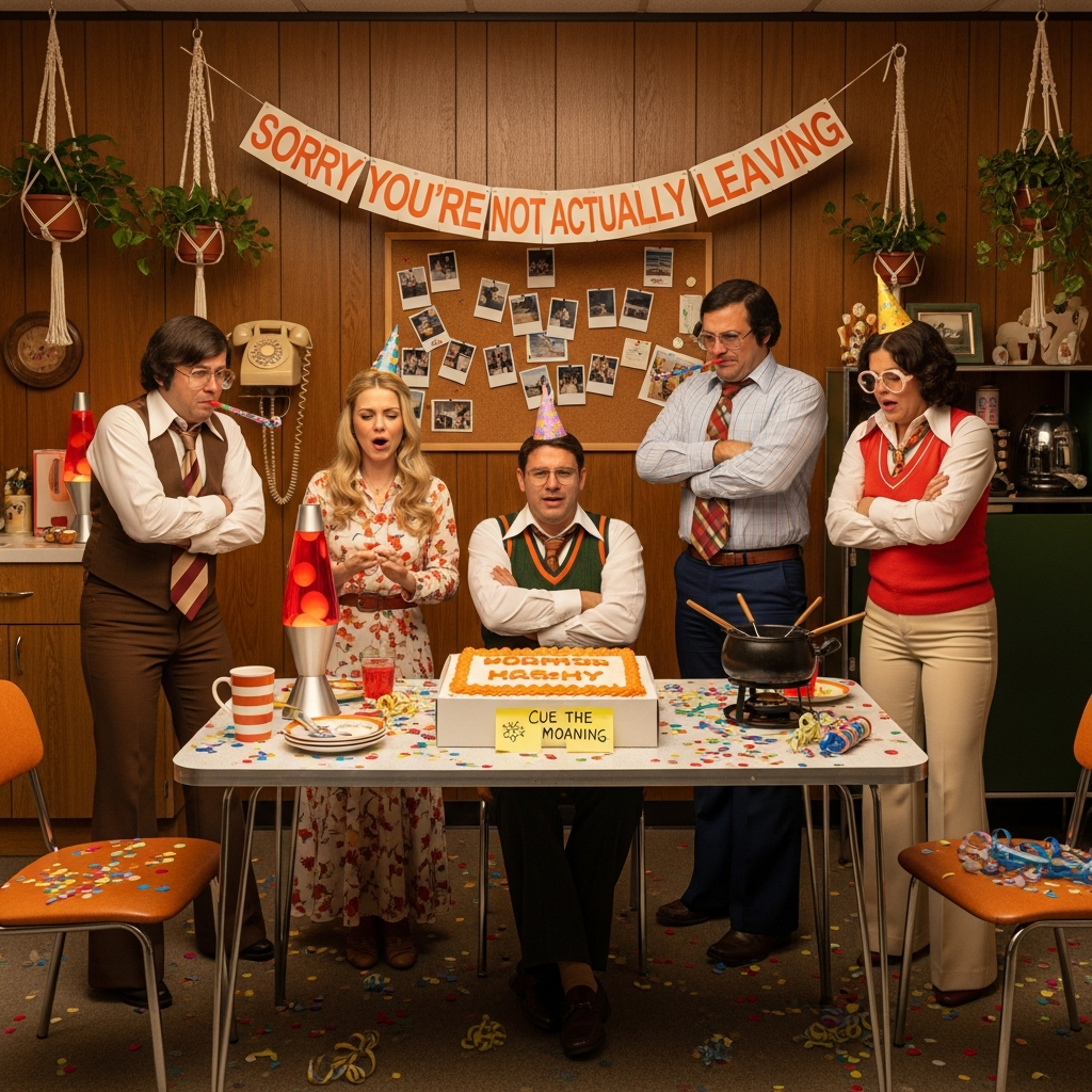 70s, Moaning, and Farewell Card