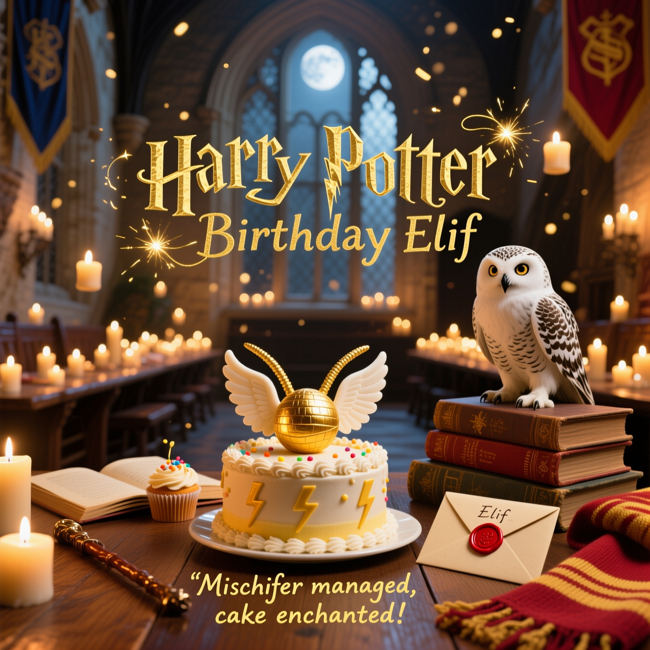 Harry Potter, and Birthday Card