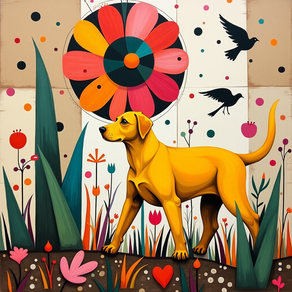 Gardening , Grandkids , Yellow Labrador , Birds, Travel, Brown, and Mothers-day Card