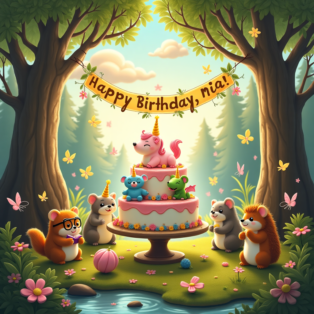 SQUISHMALLOW Birthday Card