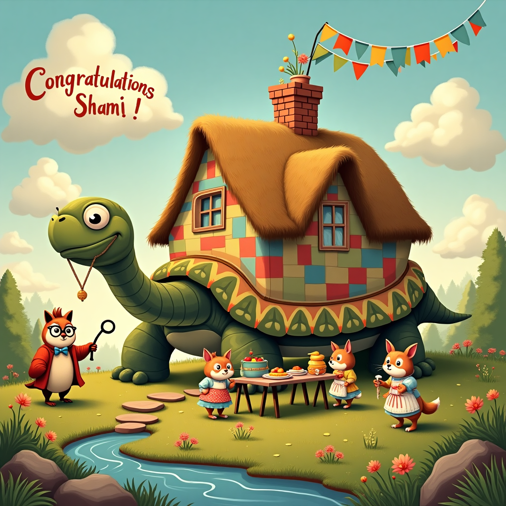 New house Congratulations Card