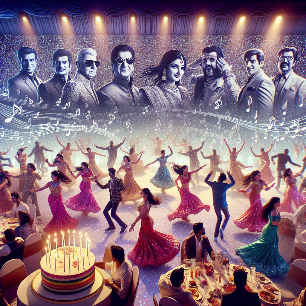 Bollywood , Dancing, and Music Birthday Card