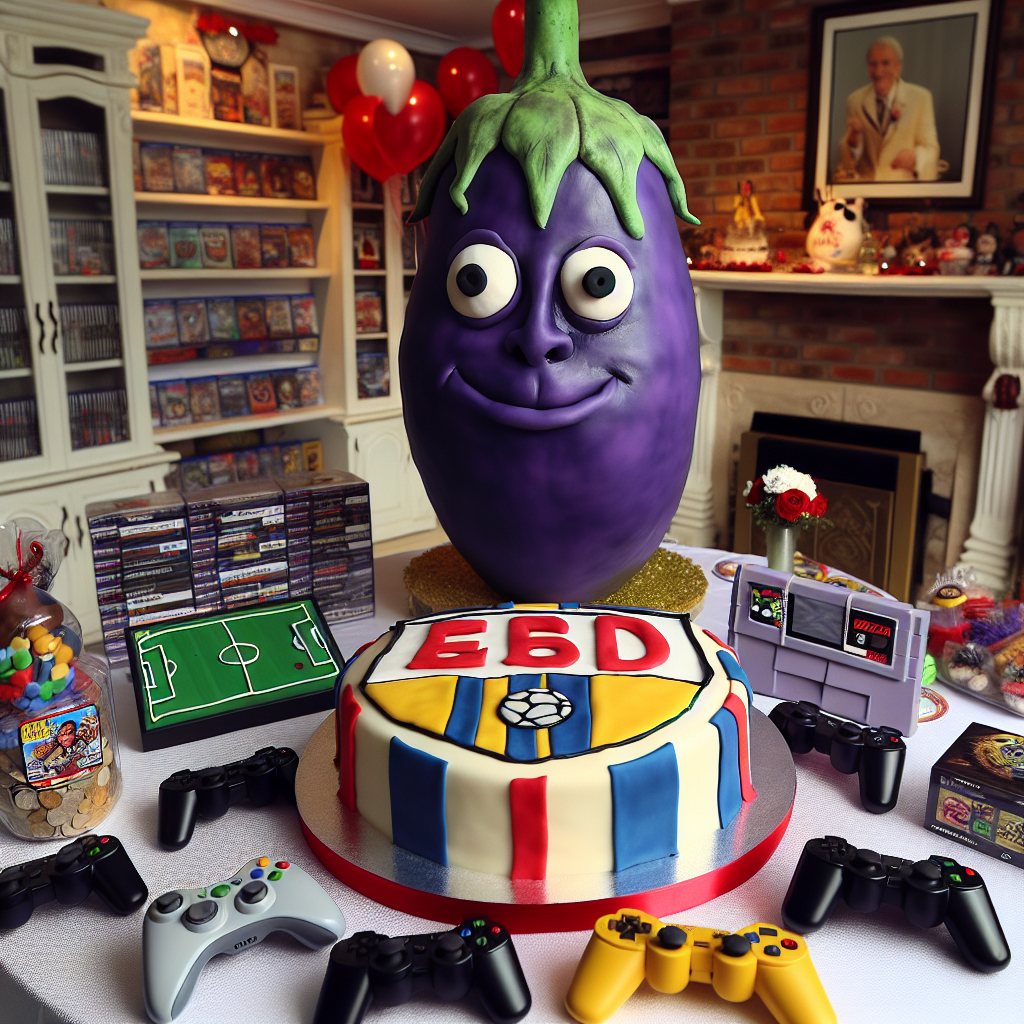 Brighton football club, Dildo , Xbox, and Cake Birthday Card