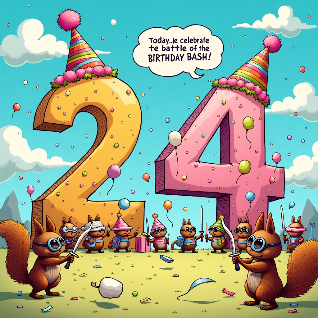 24, and Warhammer Birthday Card