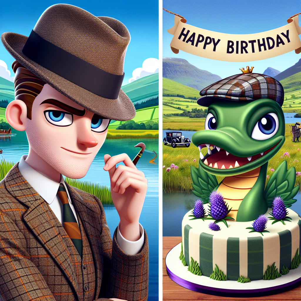 Scotland, Cillian Murphy, Peaky Blinders Birthday Card