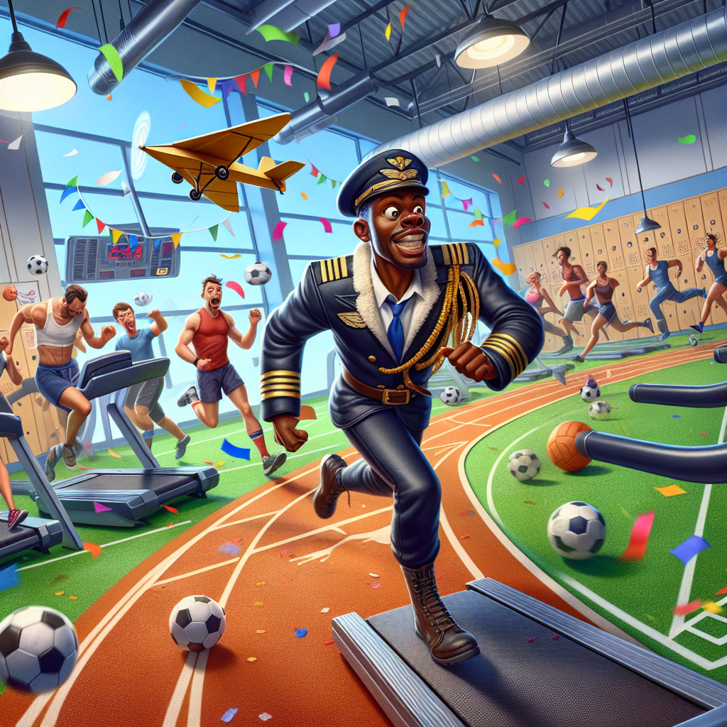 Rhodes, Soccer , Gym, Running, and Pilot Birthday Card