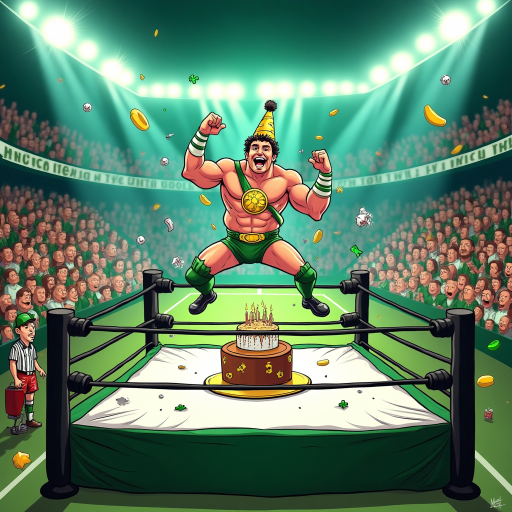 WWE, Celtic fc, and Birthday Card