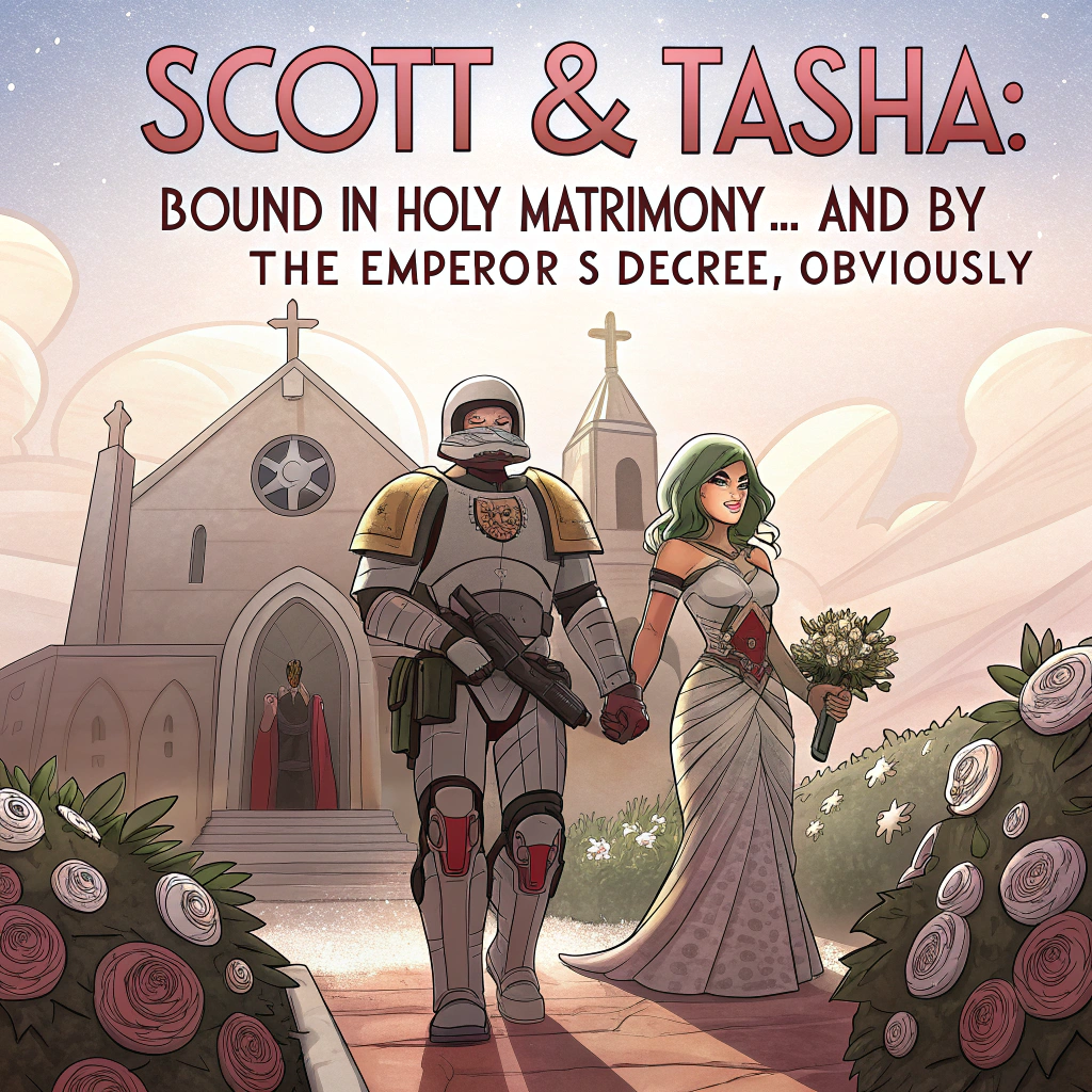 Warhammer Wedding Card