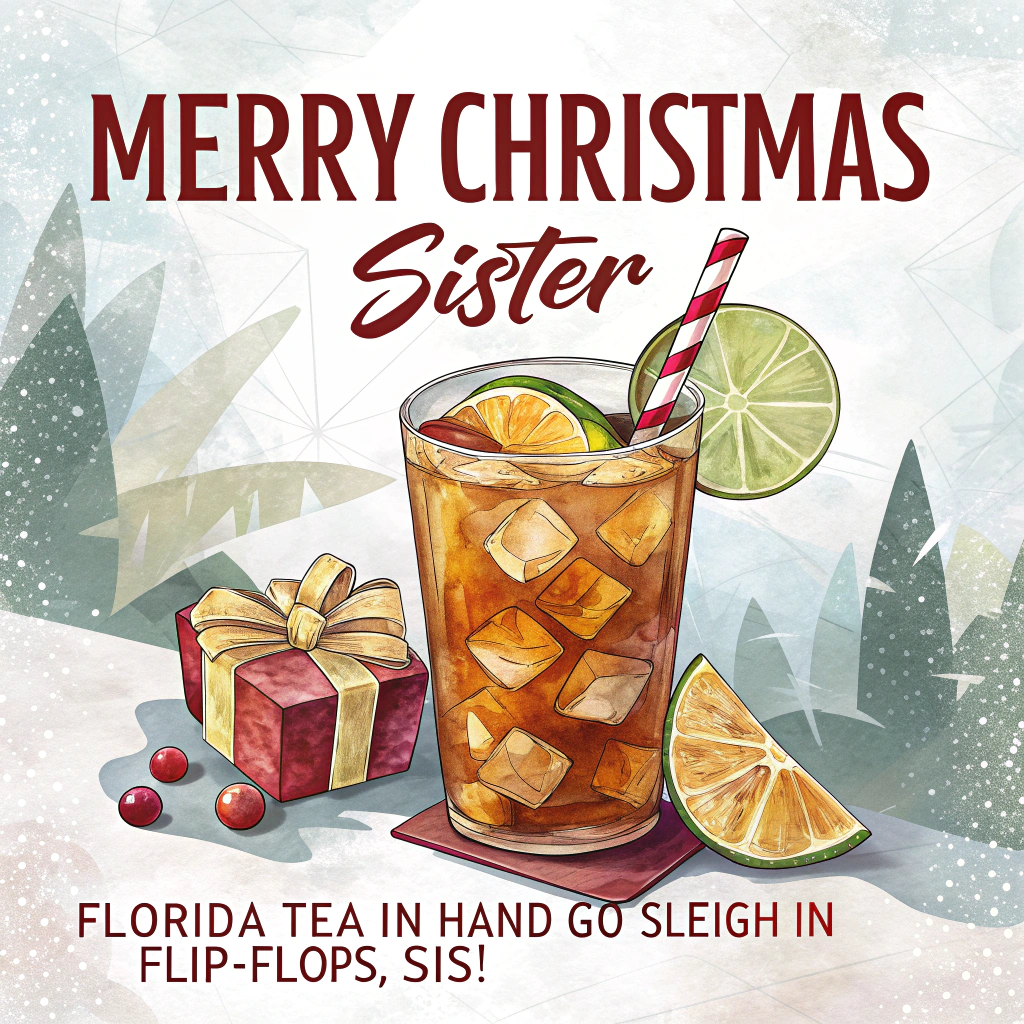 Florida tea , and Christmas Card