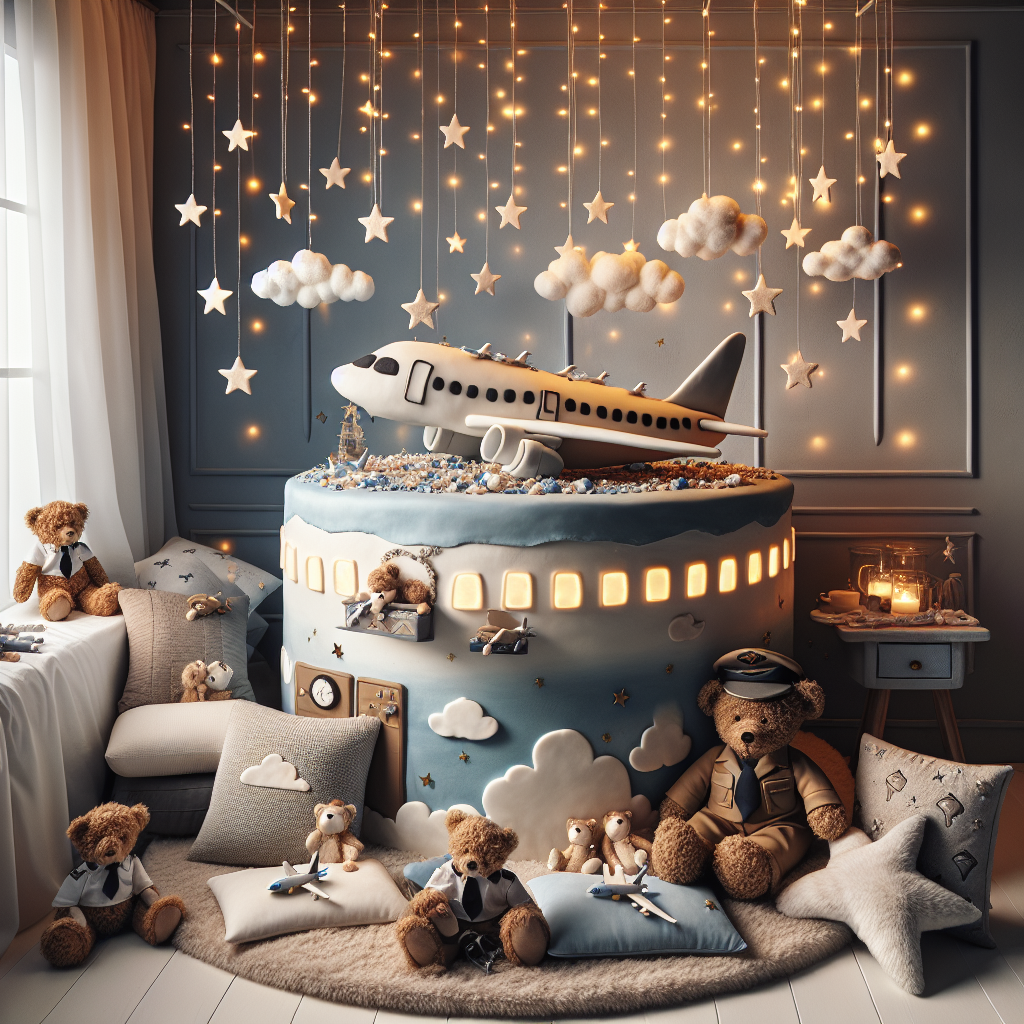 Airplane , and Sleeping Birthday Card