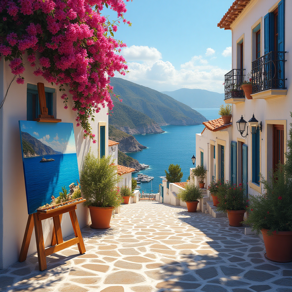 Greece, Art, Italy, , and Birthday Card