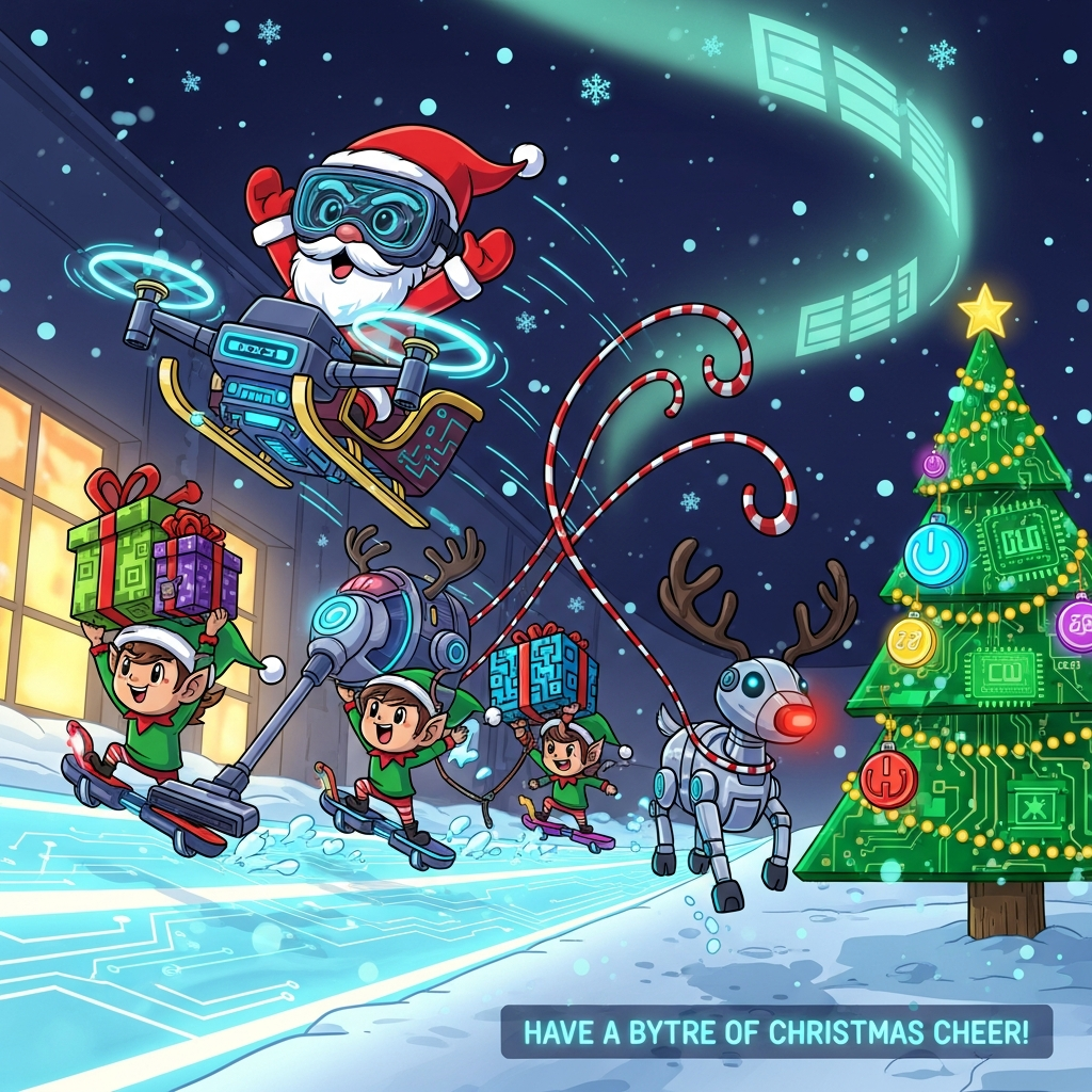 Technology, and Christmas Card