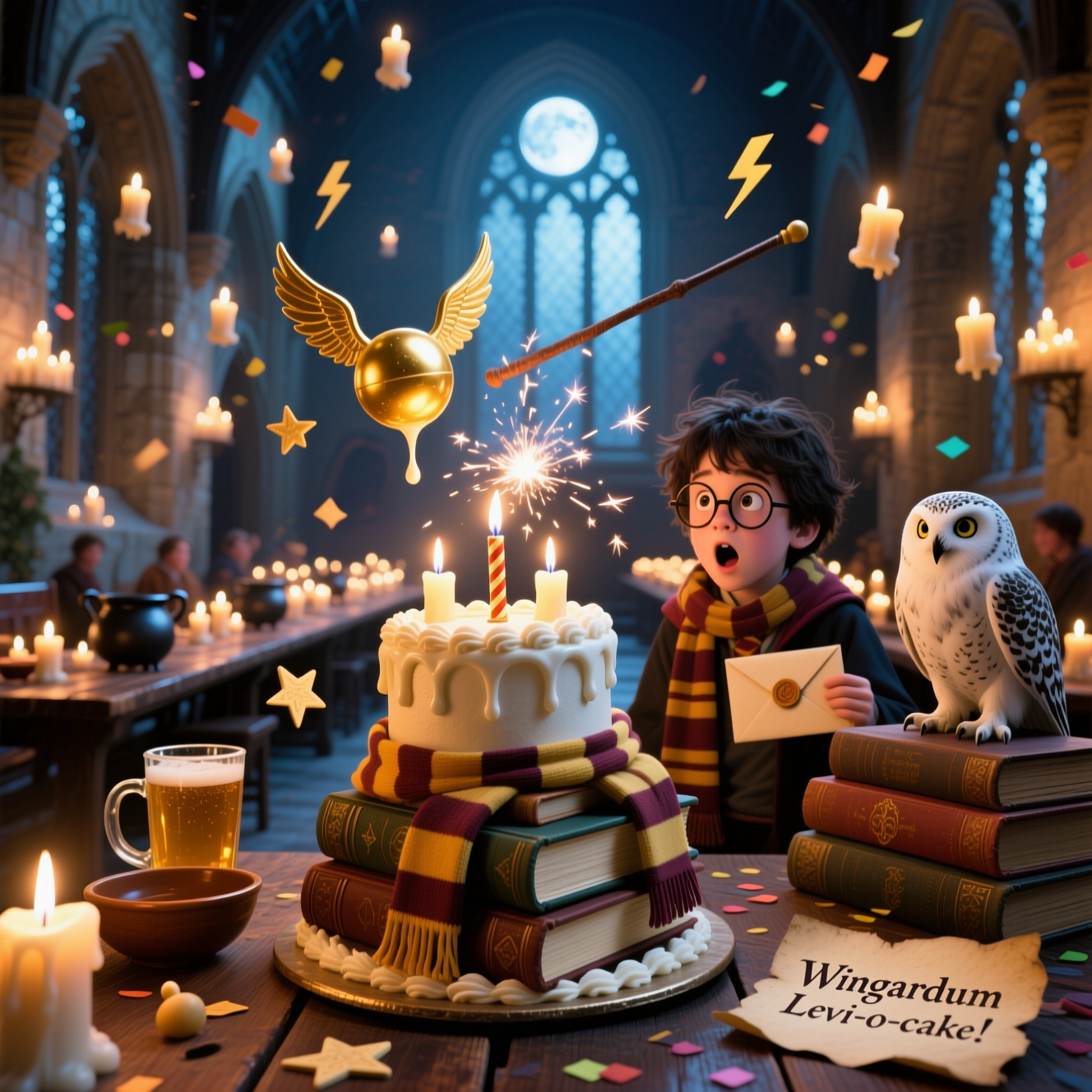 Harry Potter , and Birthday Card