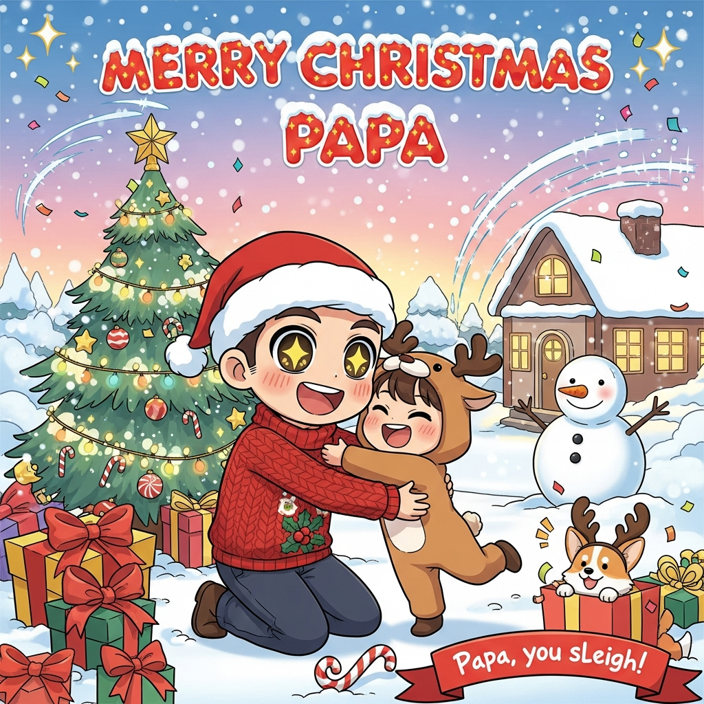 Anime, and Christmas Card