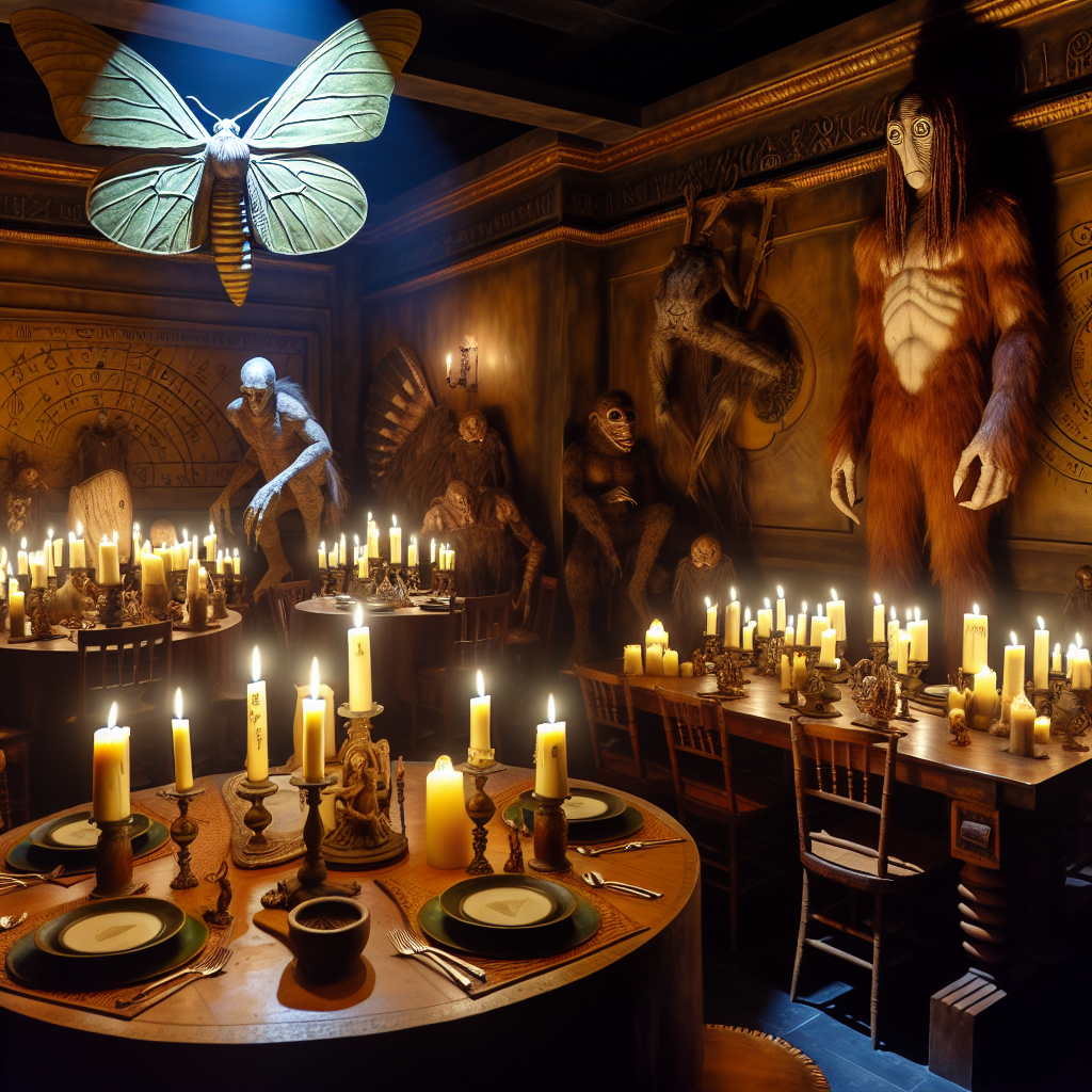 Aliens, Cryptids, Mothman, Bigfoot, and Occult Birthday Card