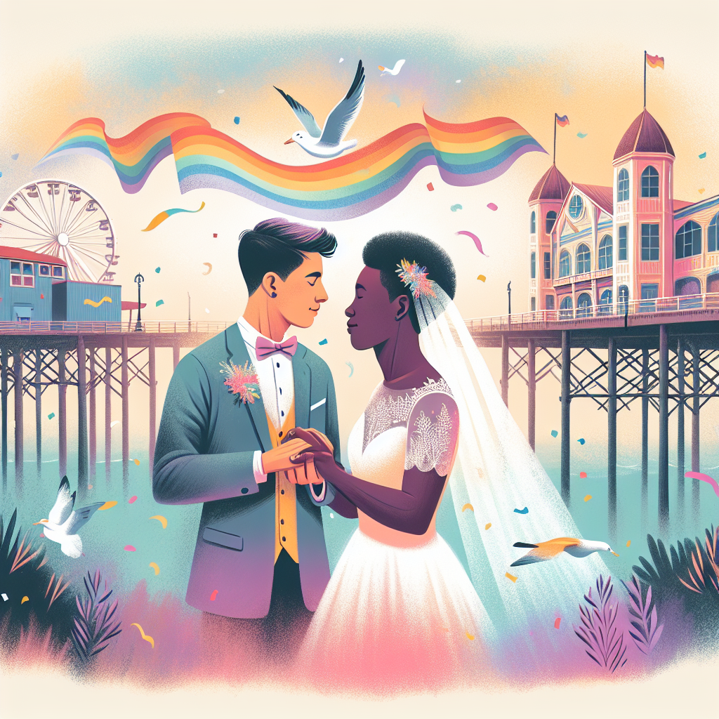 Gay, and Brighton Wedding Card