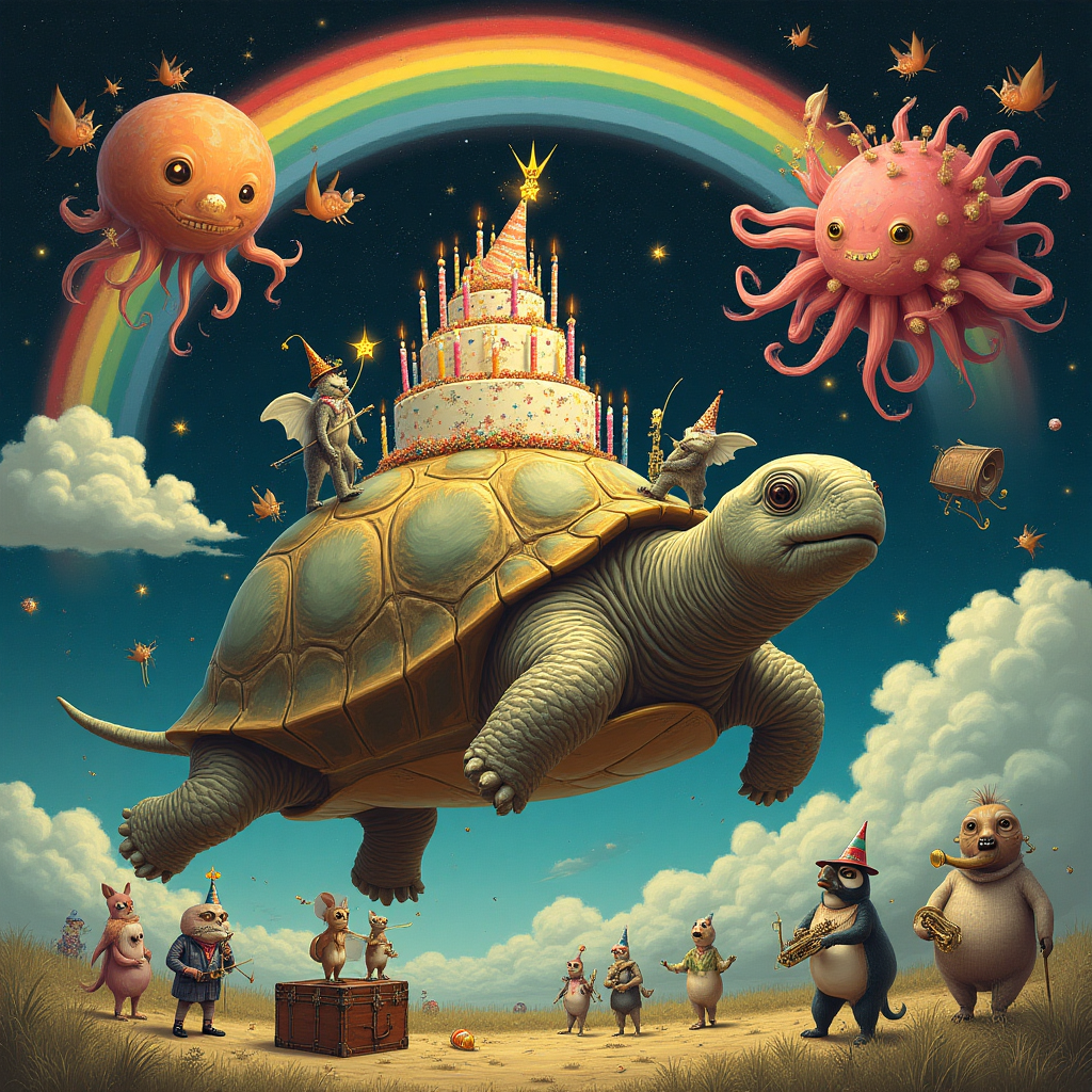 Terry Prachett Discworld , and Birthday Card