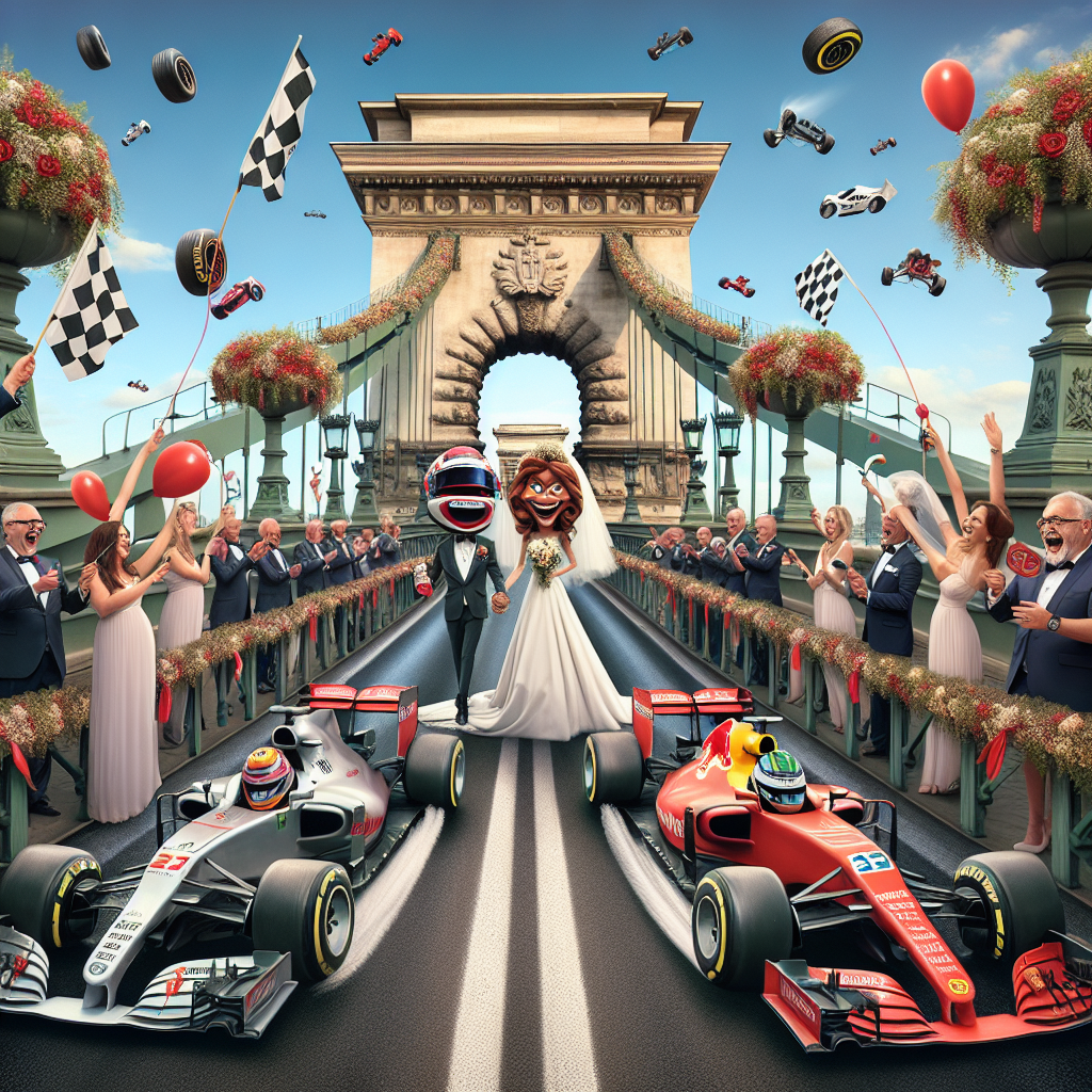 Formula 1, wedding, budapest Wedding Card