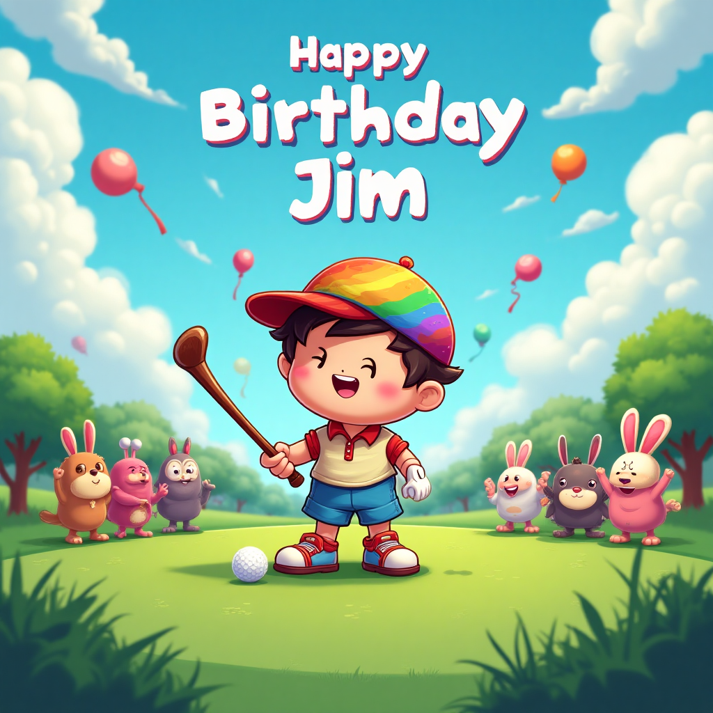 Golf, League of Legends, and Birthday Card