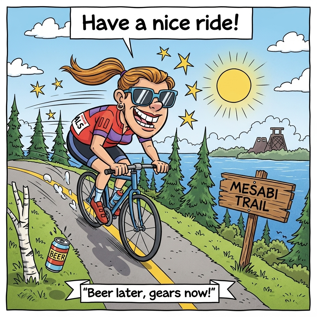 Bike riding , and Congratulations Card