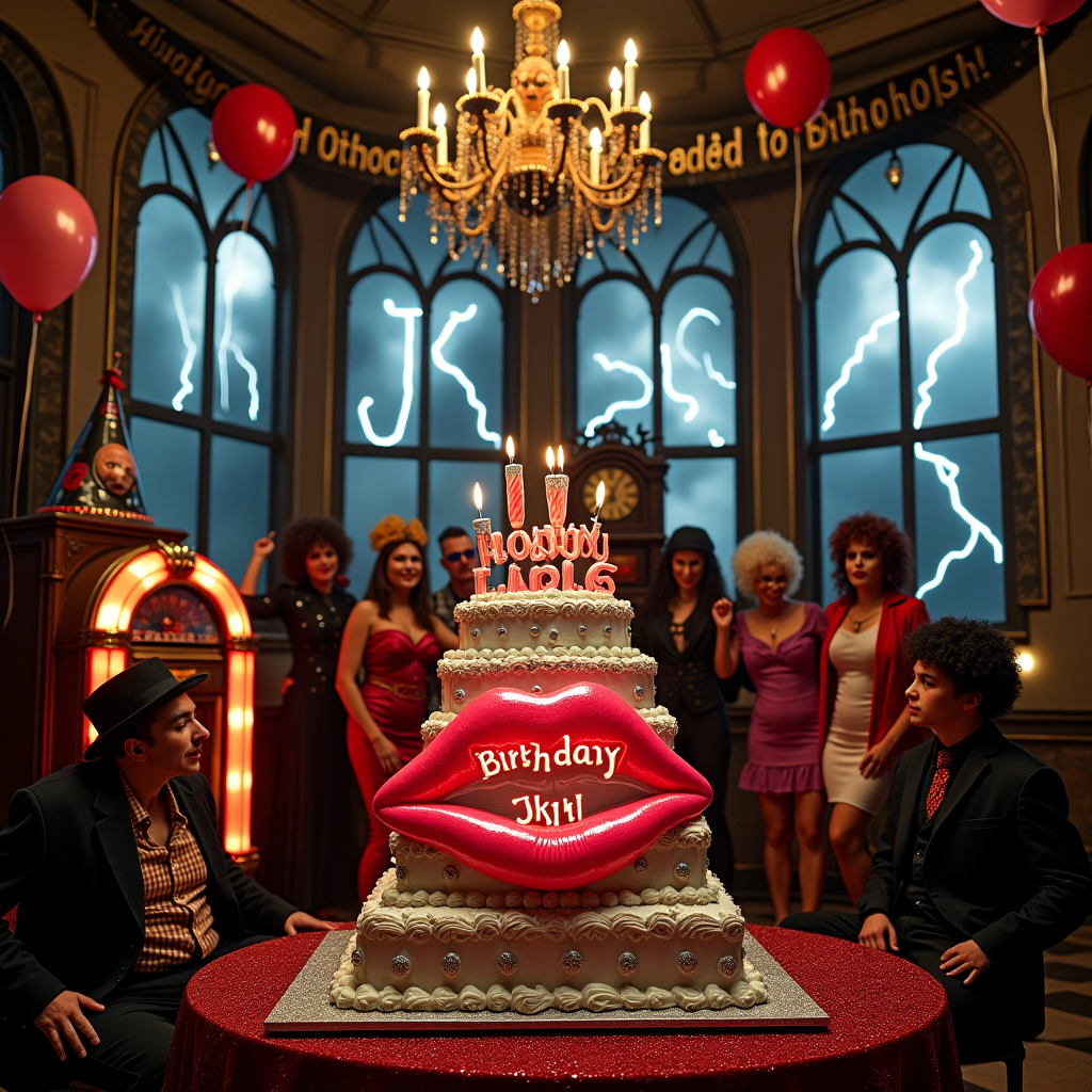 The Rocky Horror Picture Show Birthday Card