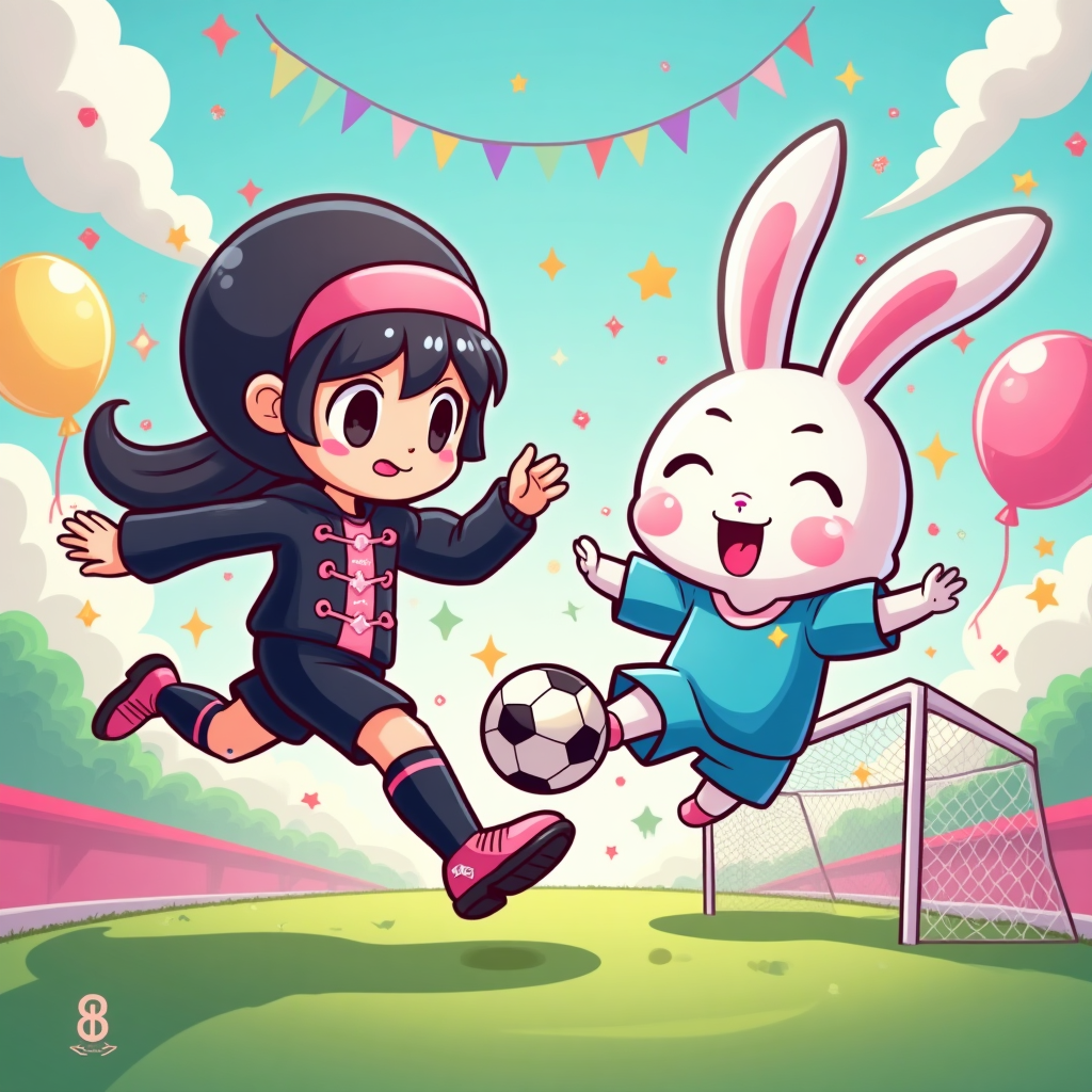 Kuromi Cinnamoroll football, and Birthday Card