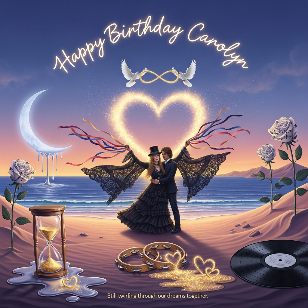 Stevie Nicks, and Anniversary Card