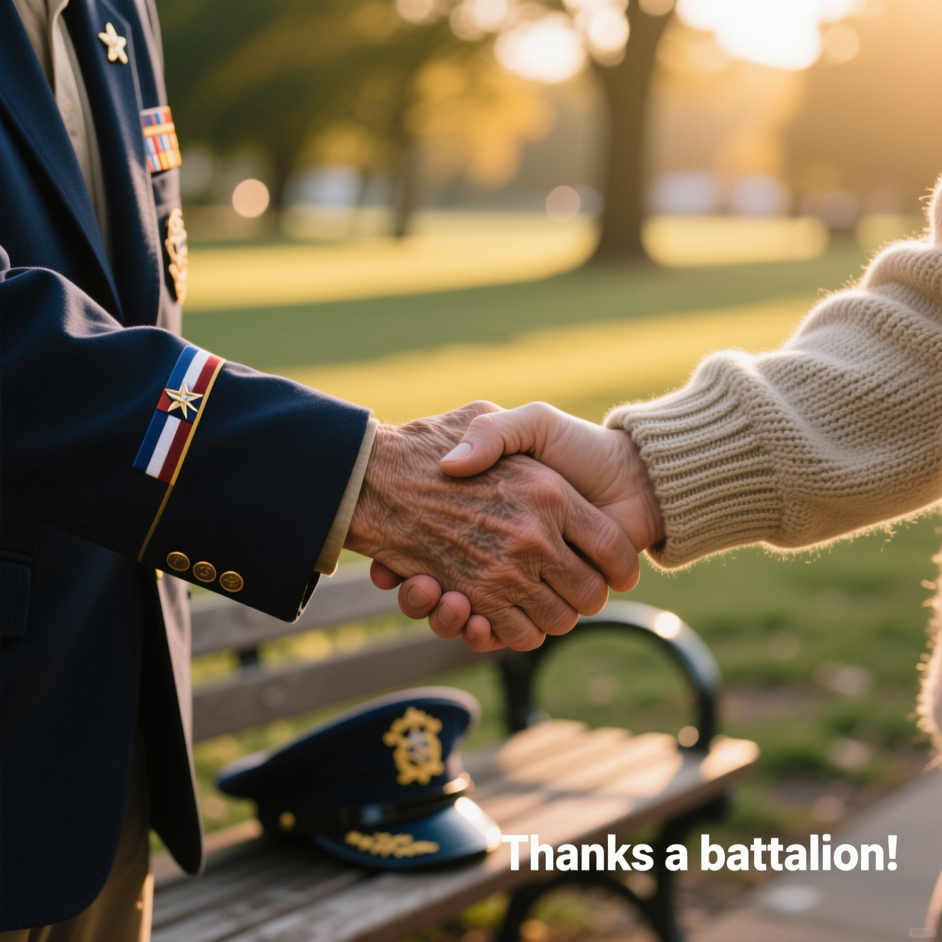 Veteran, and Thank-you Card