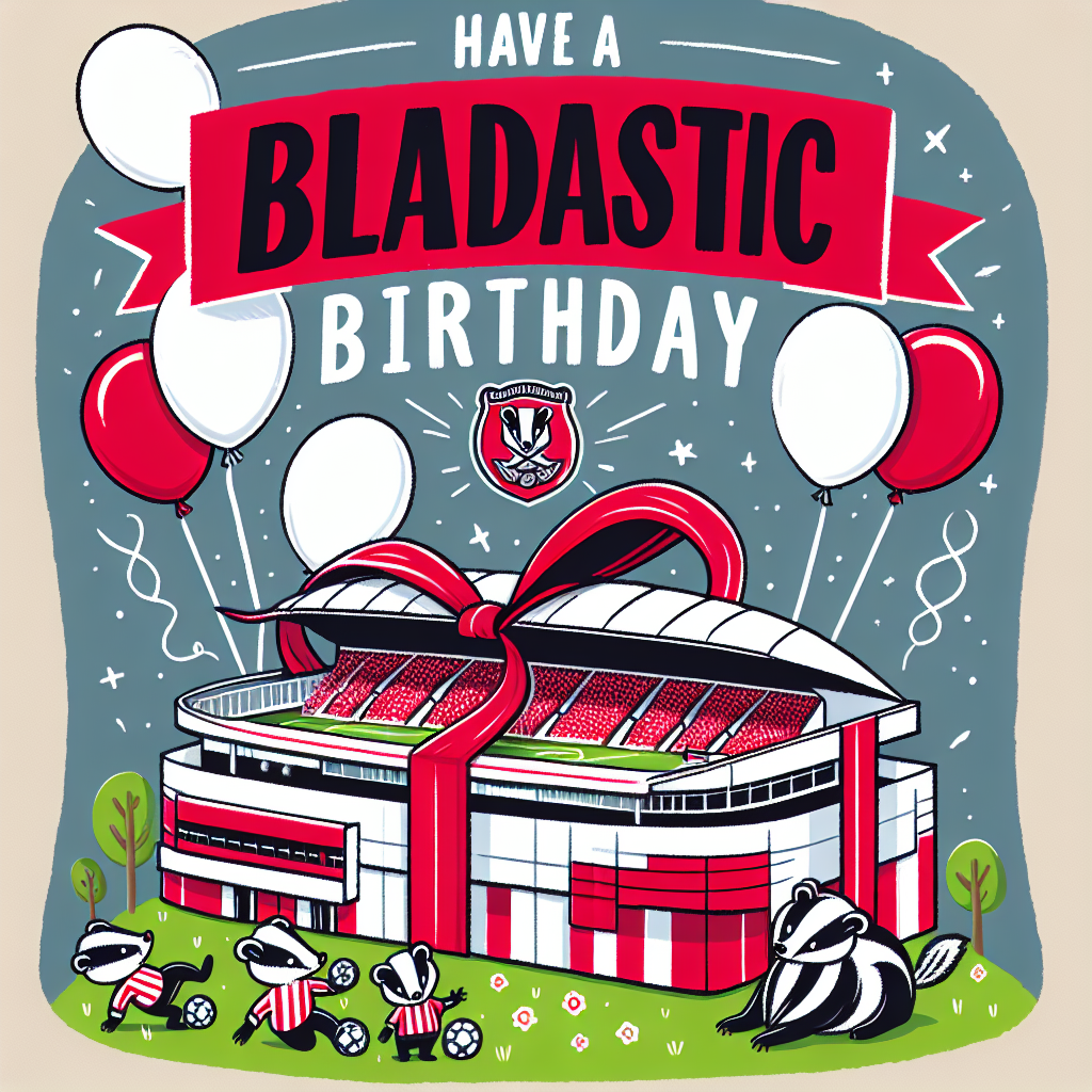 Sheffield united Birthday Card