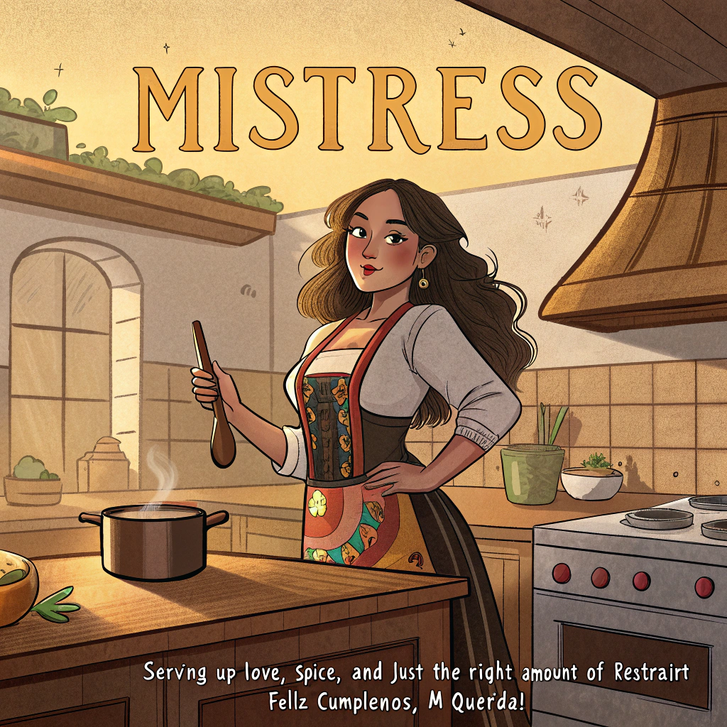 Femdom, Colombia , Cooking , Friendship , Bdsm, and Birthday Card