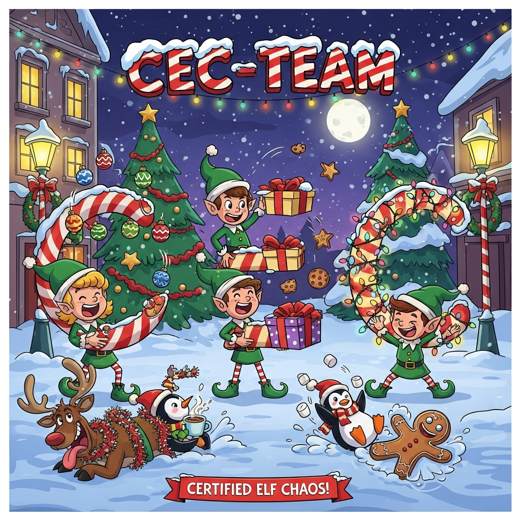CEC Greetings for Christmas, and Christmas Card