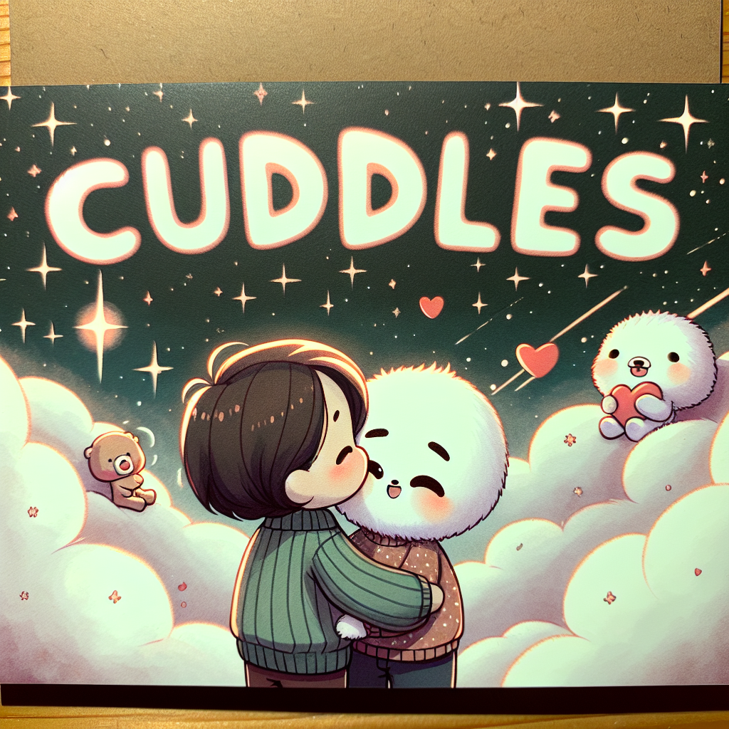 Cuddles Valentines-day Card