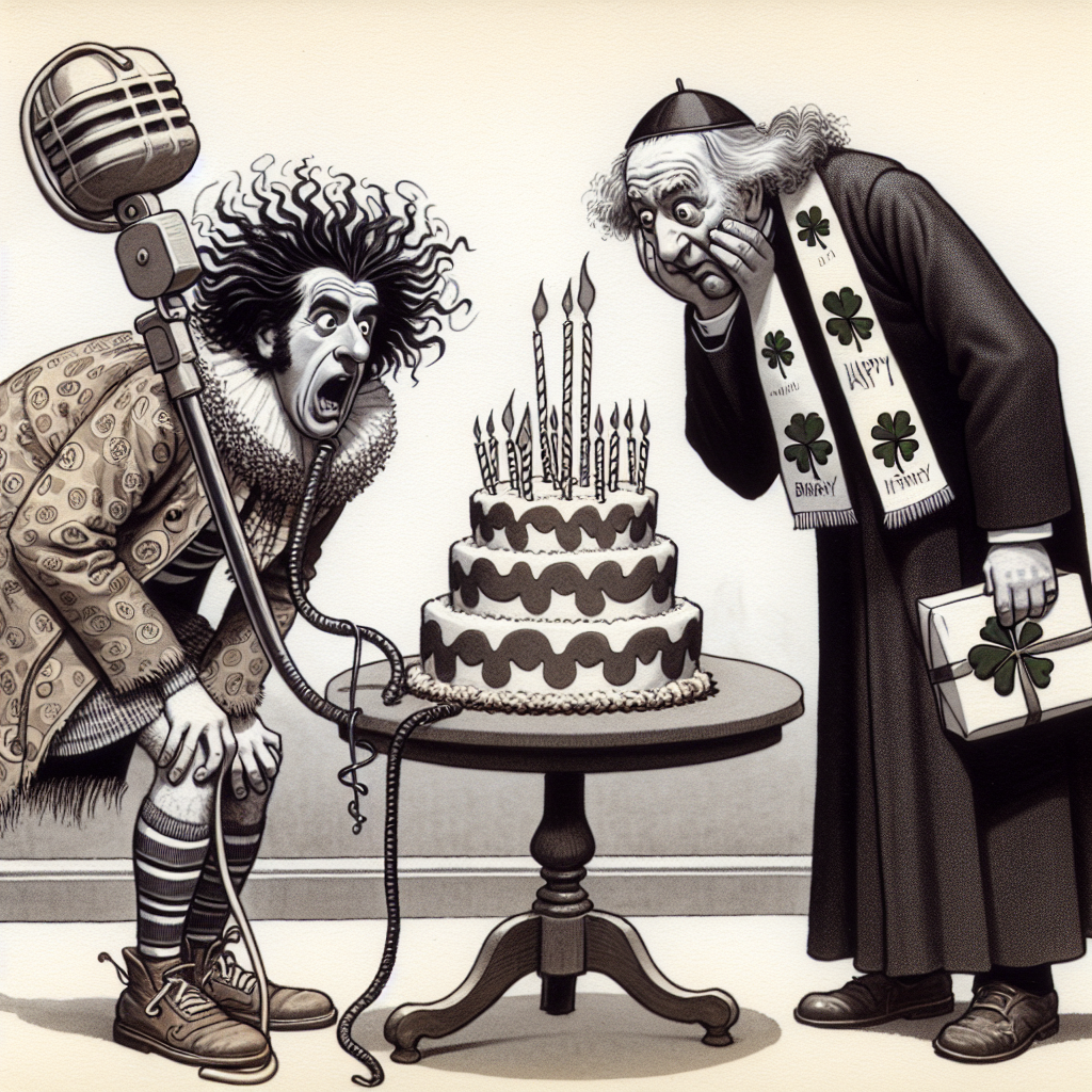 Rick mayal bottom tv show father ted Alan partridge Birthday Card