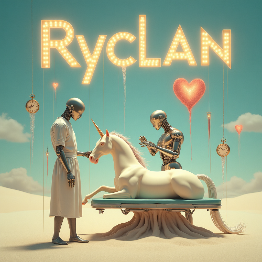 Surgeon and a Robot , Surgery on a unicorn, and Thank-you Card