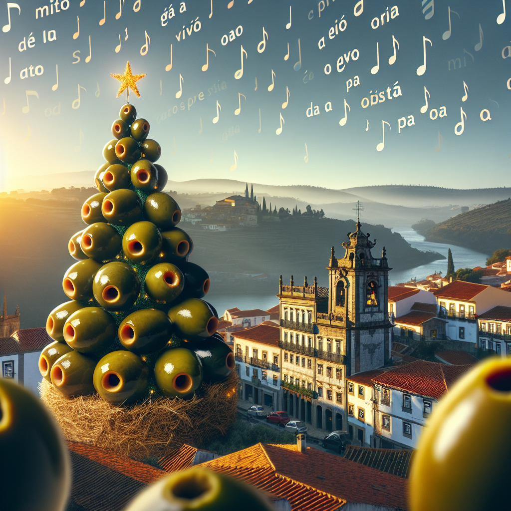 Portugal, Reggaeton, and Olives Christmas Card