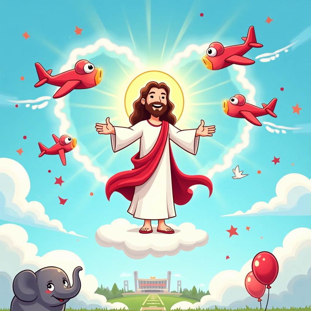 Planes, Jesus, Alabama Roll Tide, and Birthday Card