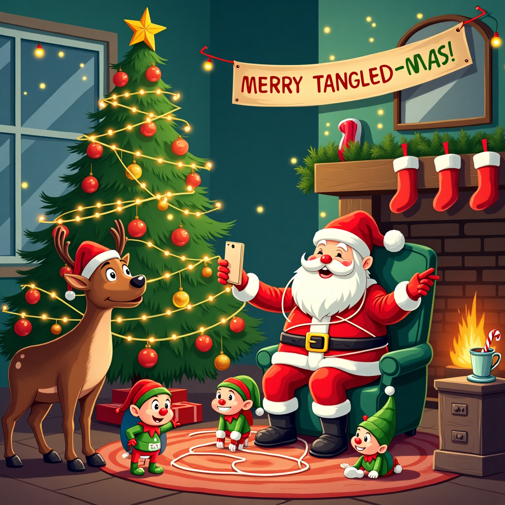 Bondage Christmas Card