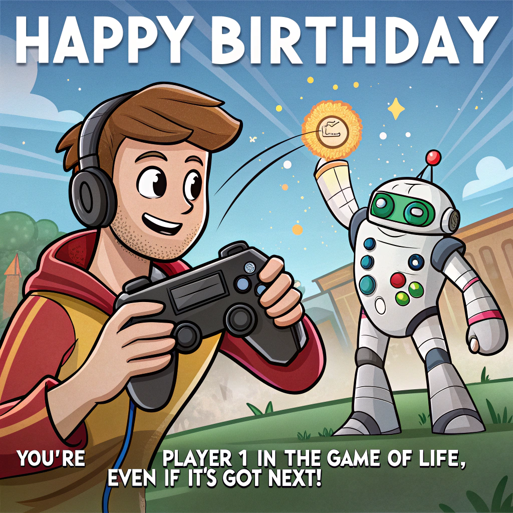 PS5, AI, and Birthday Card