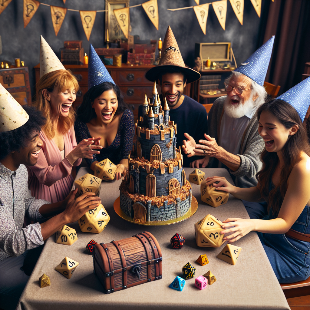 Dungeons and Dragons Birthday Card