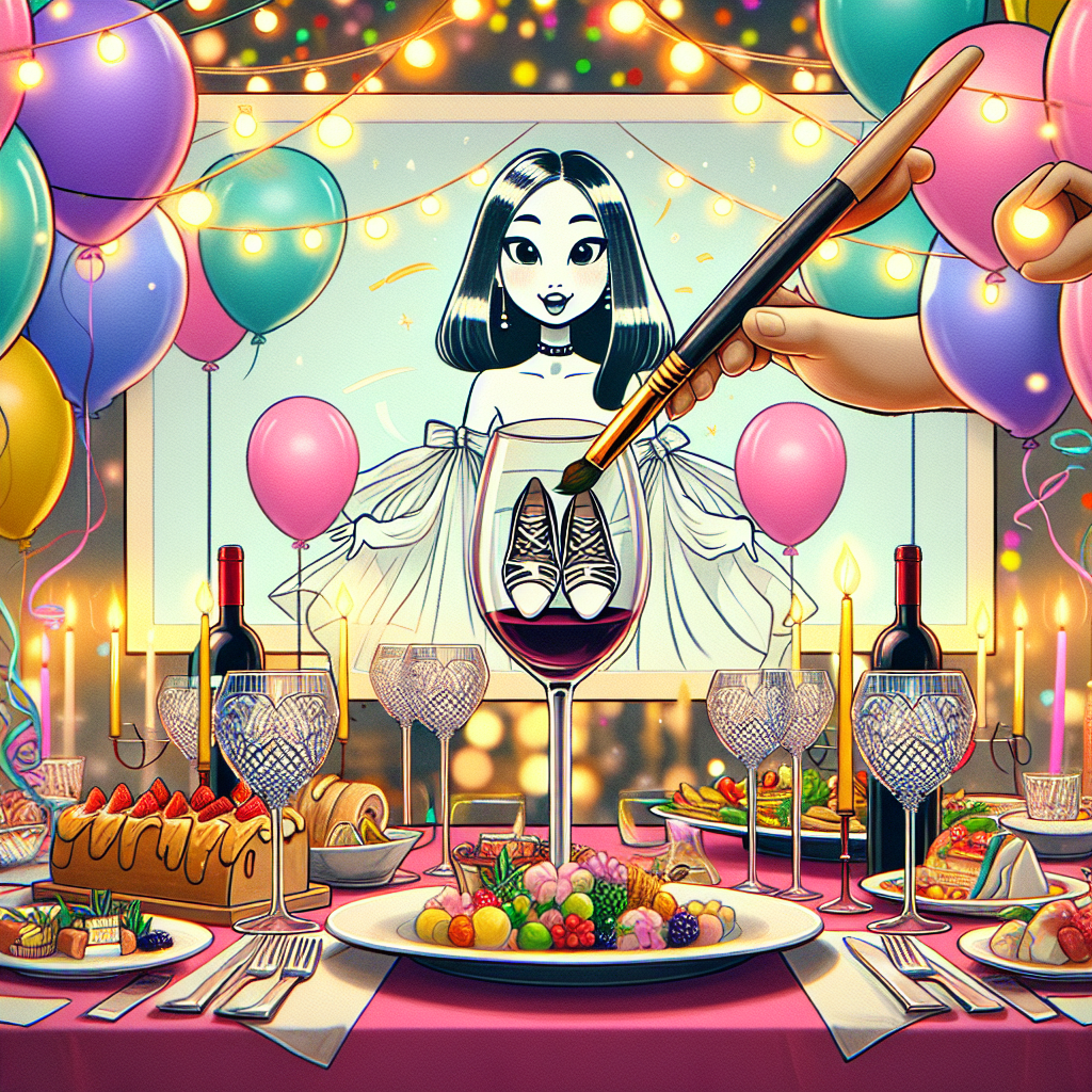 Sexy womens feet, wine, fine dining, Birthday Card