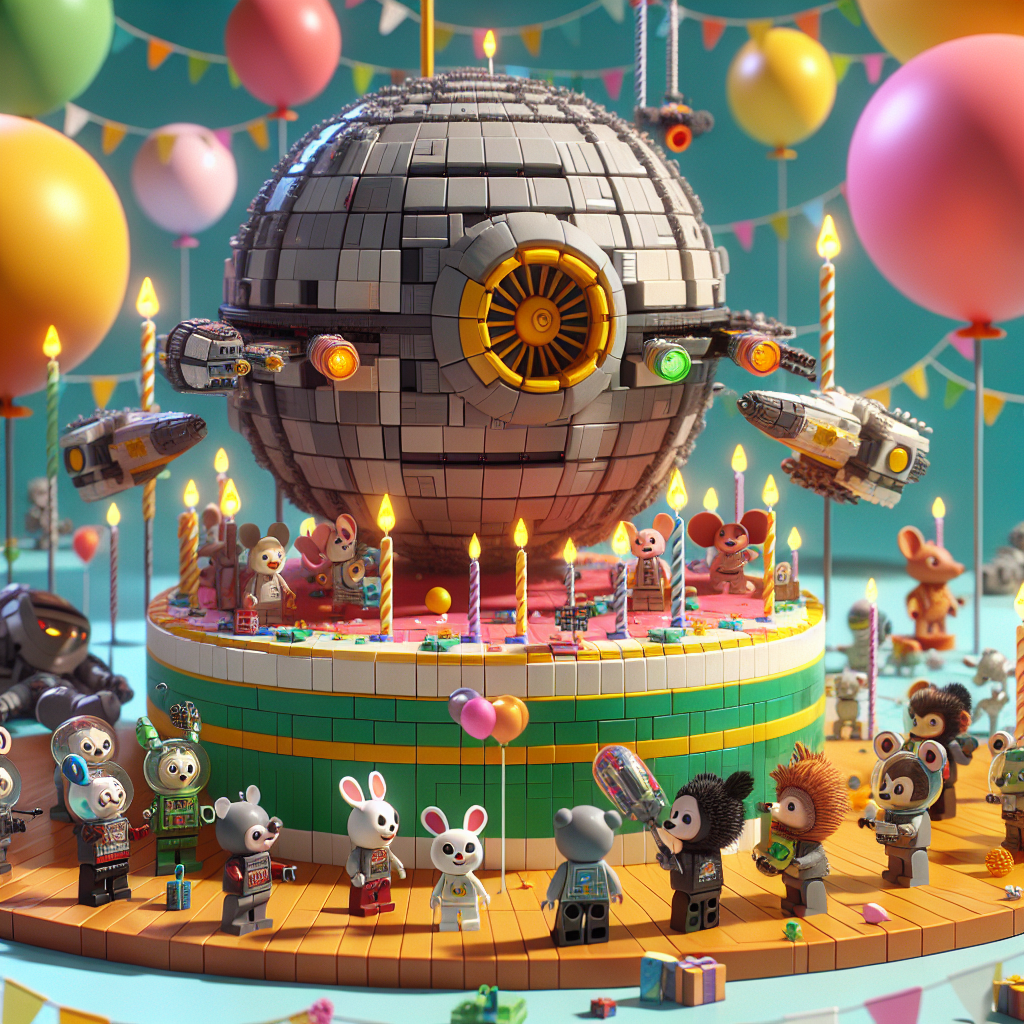 Star wars, Lego, and Pokemon Birthday Card