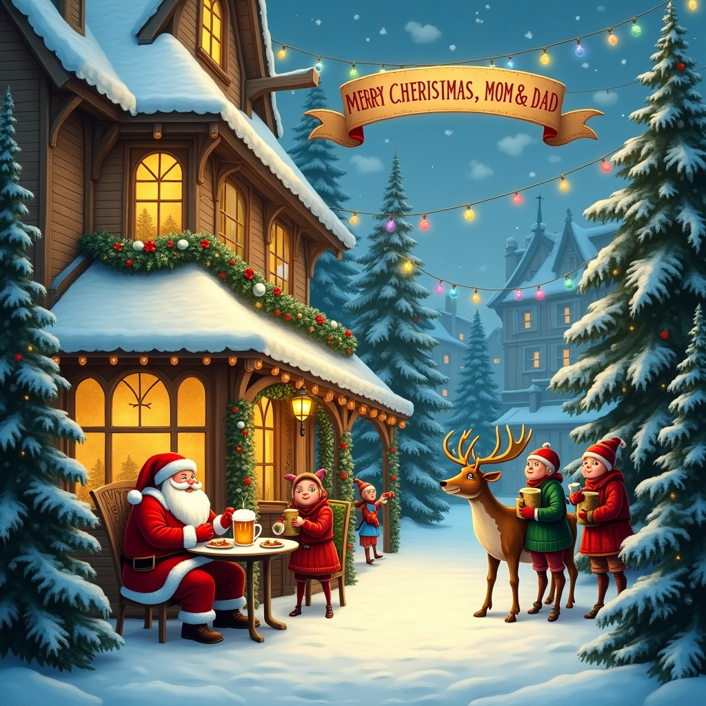 Wetherspoons Christmas Card