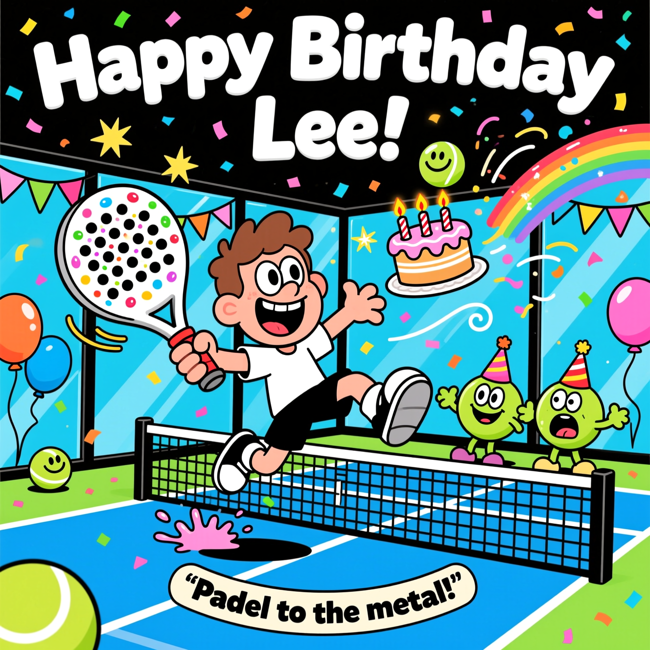 Padel, and Birthday Card