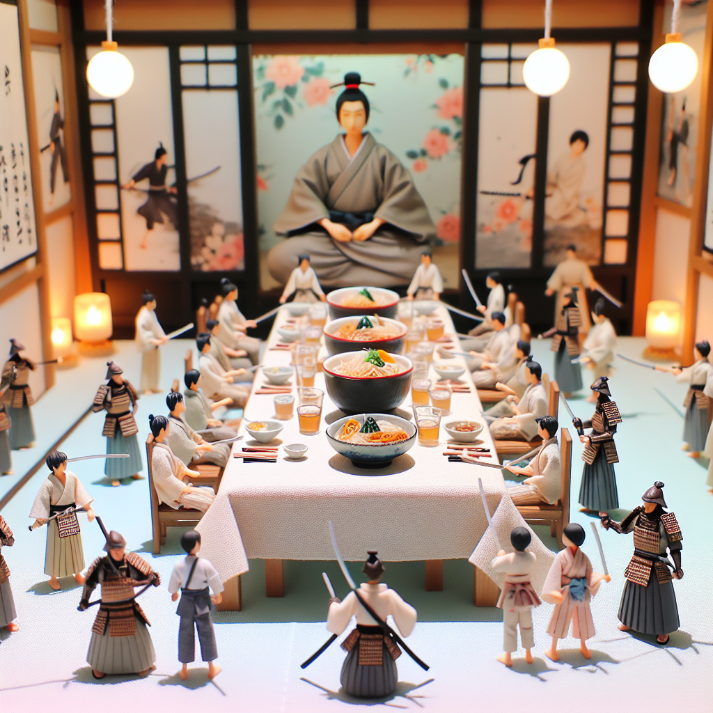 Noodles, Jui Jitsu, Samari, and Drawing Birthday Card