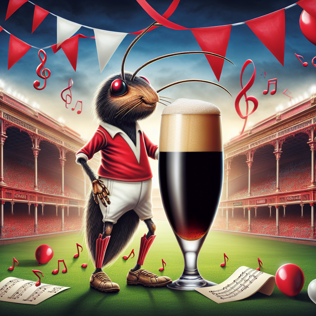Cricket, Guinness , Arsenal , and U2 Birthday Card