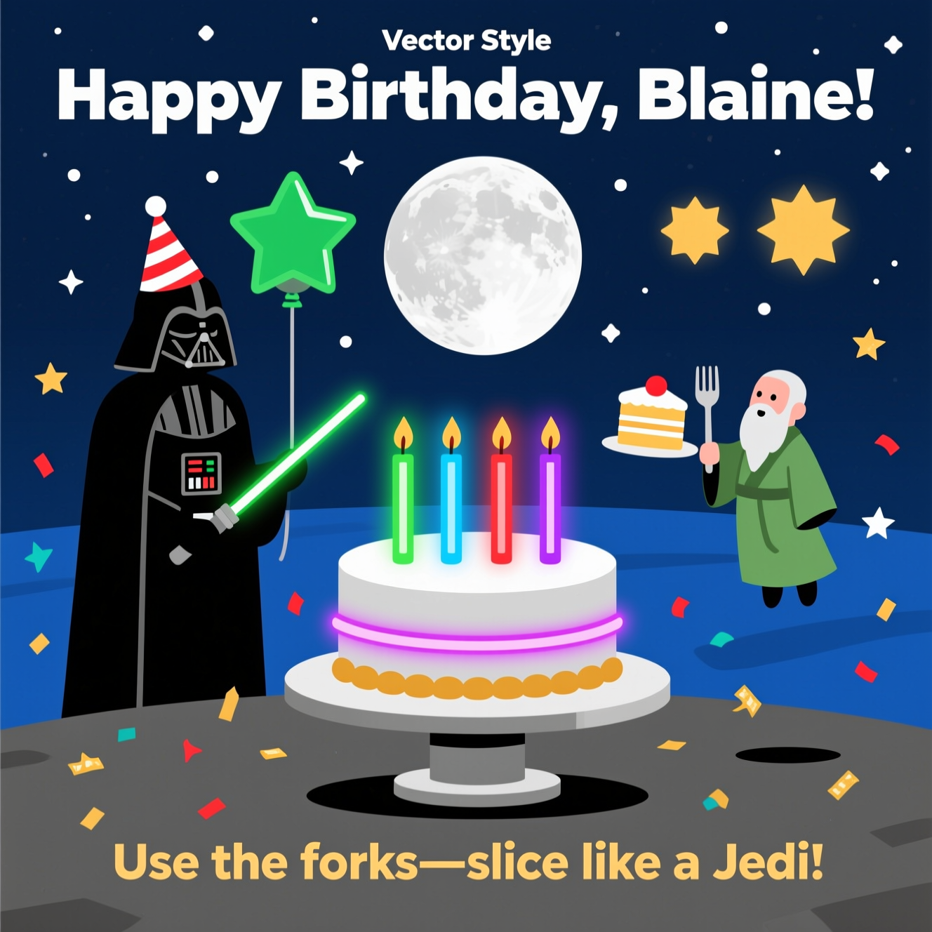 Star wars, and Birthday Card