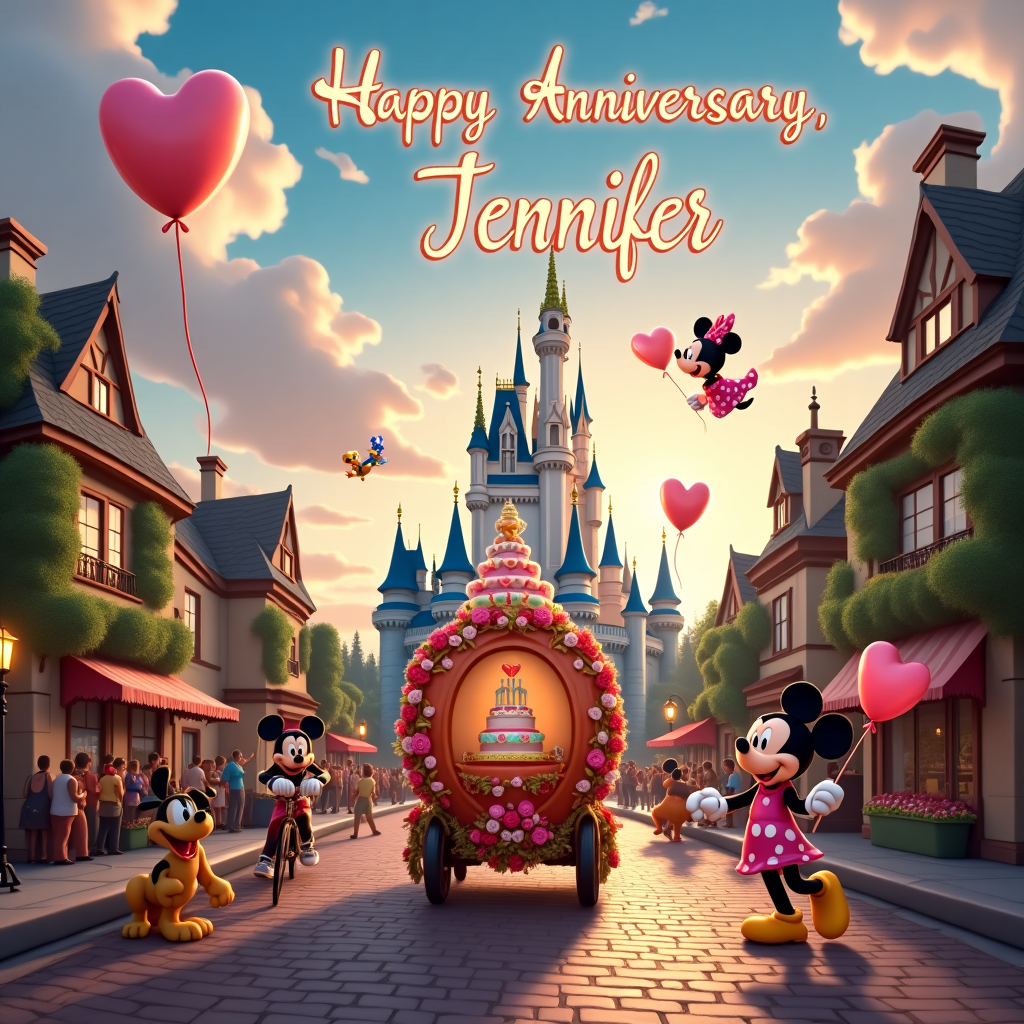 Disney Anniversary Card