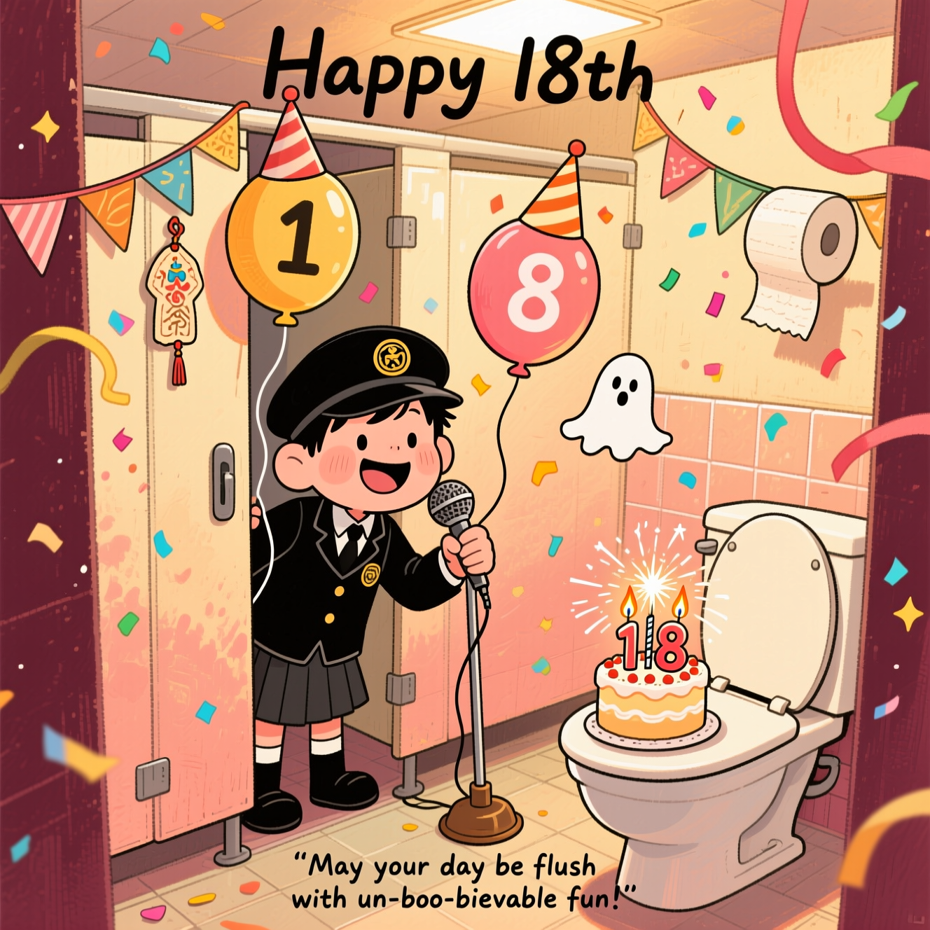 Toilet-Bound Hanako-kun Birthday Cards