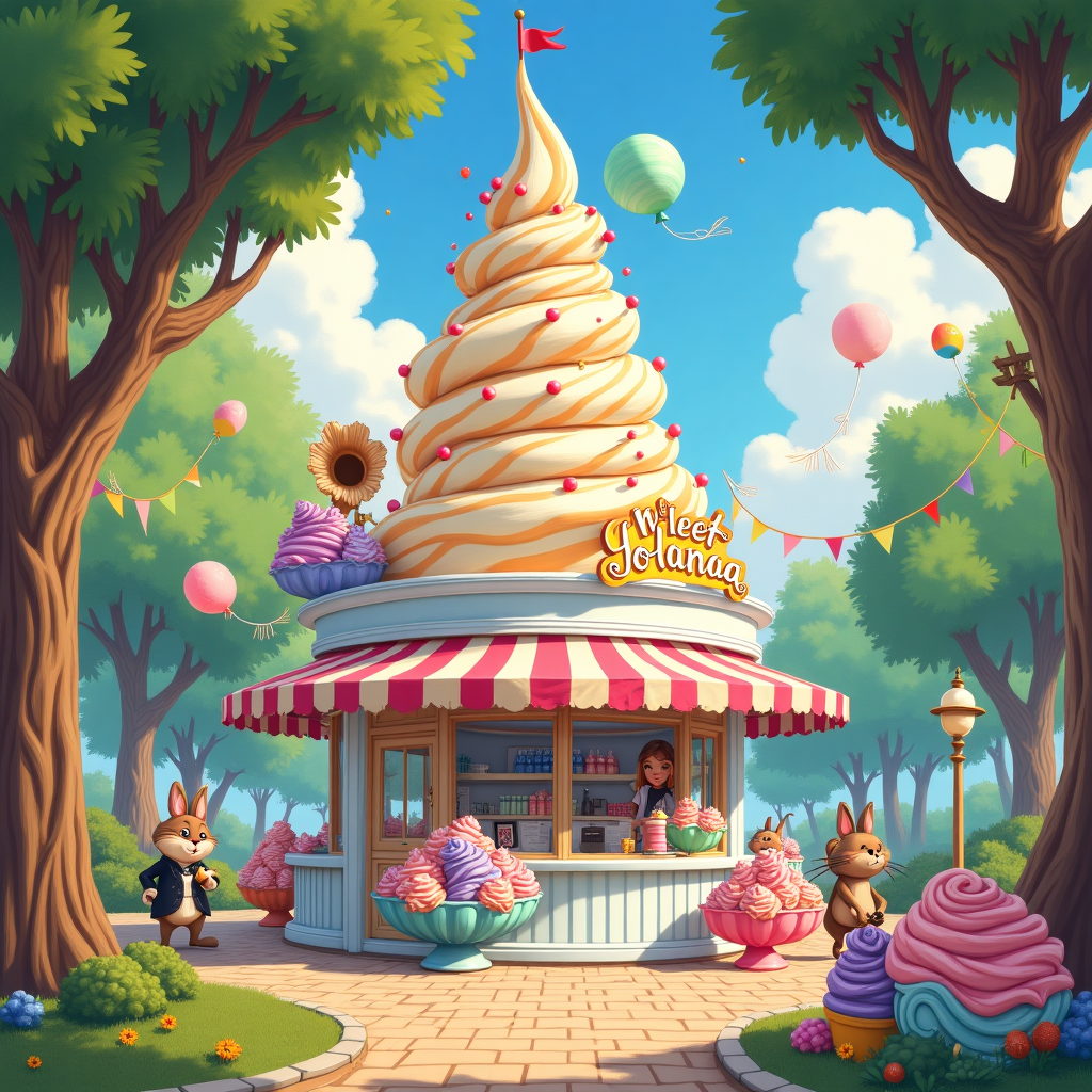 Frozen yogurt , and Fro yo Birthday Card