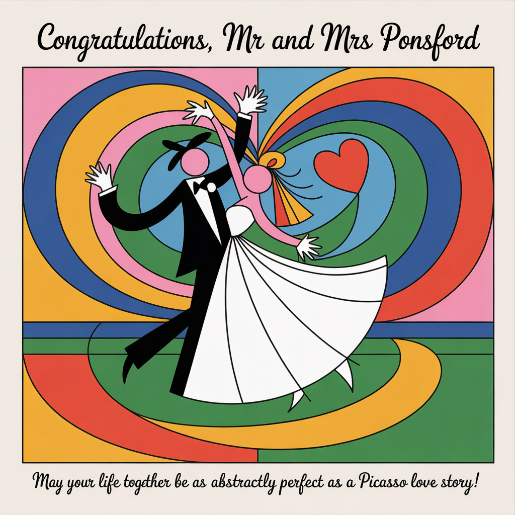 Alison likes alcohol, Andy like football and oasis, and Wedding Card